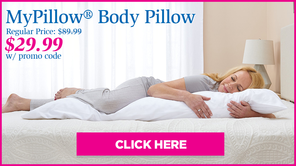 My pillow body clearance pillow