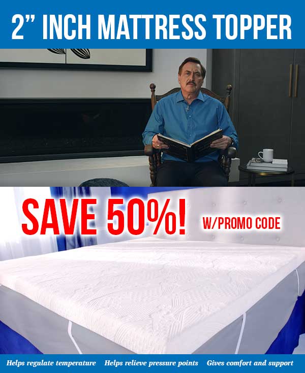 my pillow topper discount code