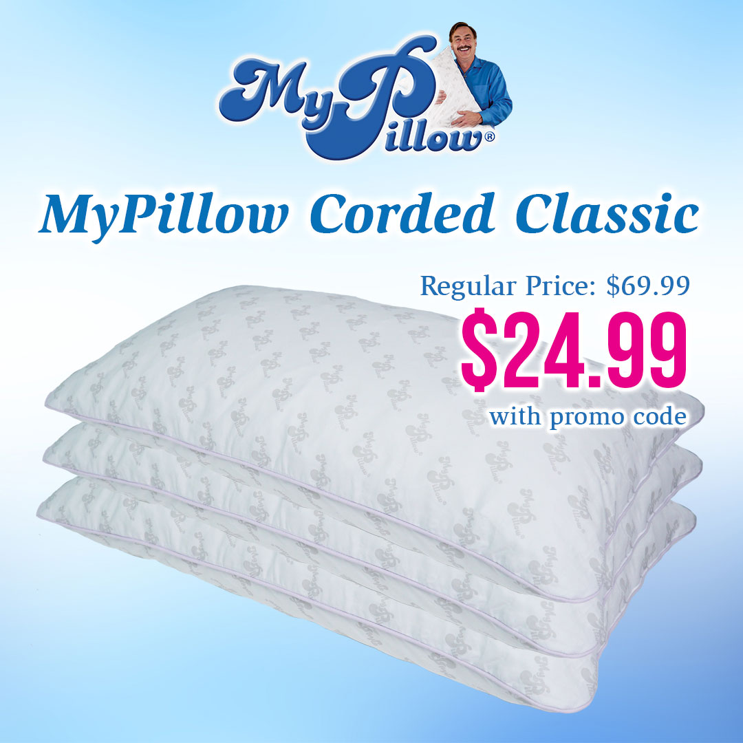 My pillow tv special promo code hotsell