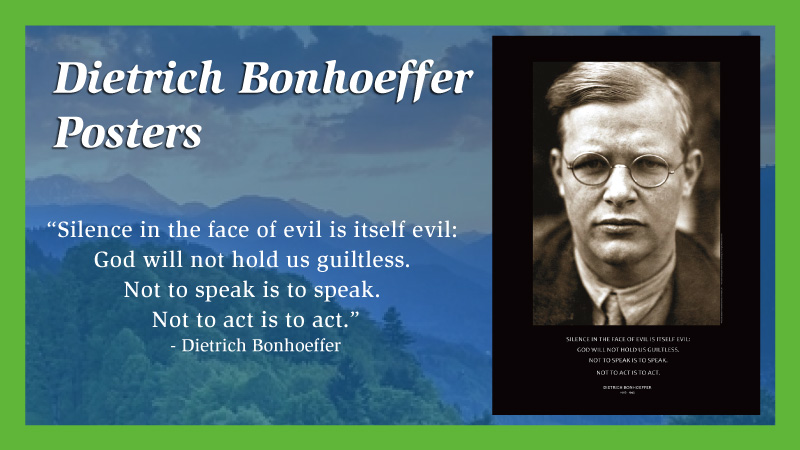 Dietrich Bonhoeffer Poster