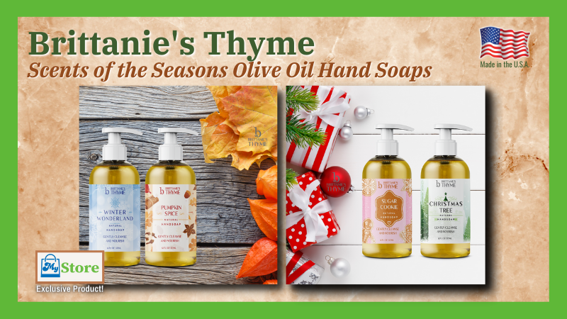 Brittanie's Thyme Scents of the Seasons Olive Oil Hand Soaps - 2 Pack