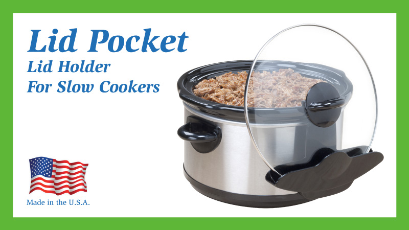 Lid Pocket – A Lid Holder for Slow Cookers