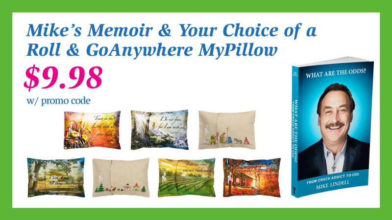 Mike's Memoir And Your Choice Of A Roll & GoAnywhere Pillow