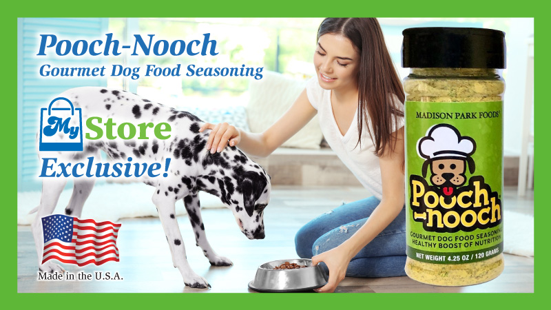Pooch-Nooch Gourmet Dog Food Seasoning