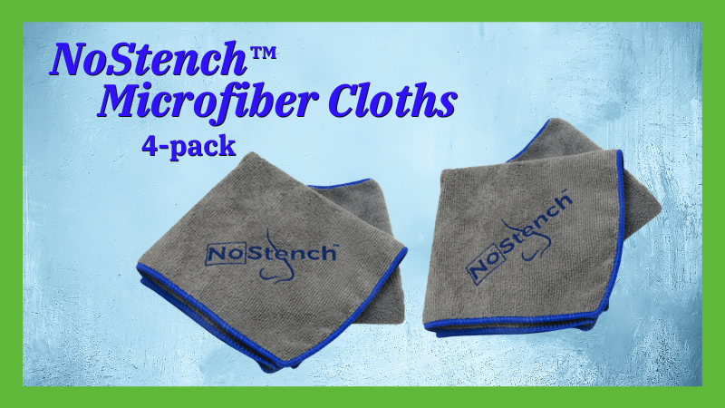 NoStench™ Microfiber Cloths