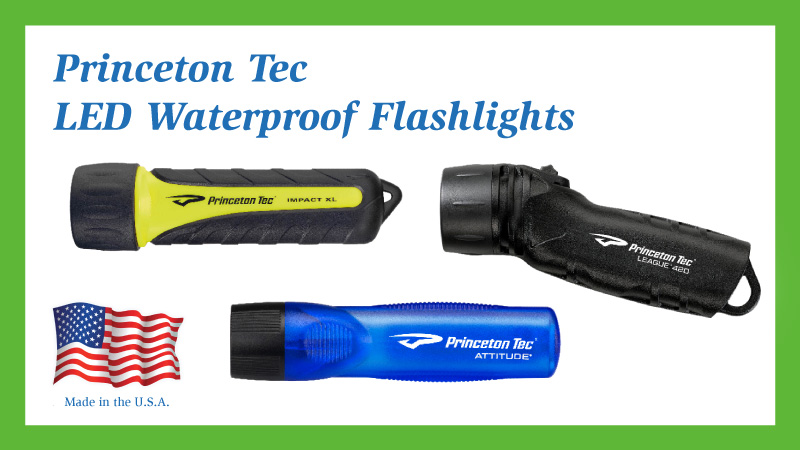 Princeton Tec LED Waterproof Flashlights