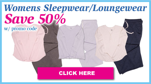 50 pct off sleepwear