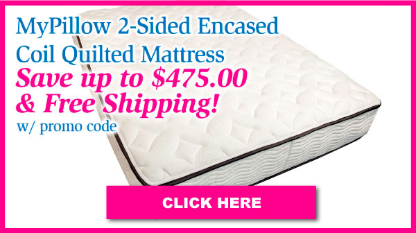 MyPillow 2-Sided Encased Coil Quilted Mattress