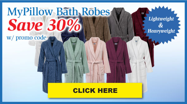 MyPillow Bath Robes