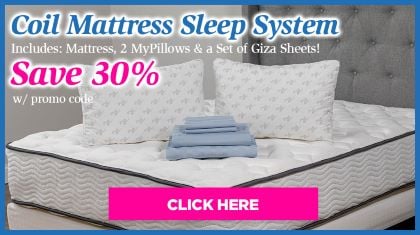 The Complete Coil Mattress Sleep System!