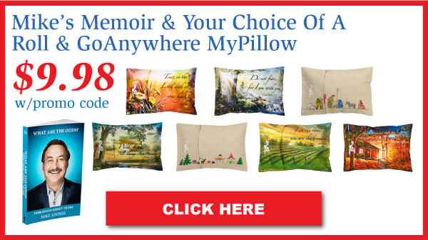 What Are the Odds? Book and Roll & GoAnywhere MyPillow Bundle