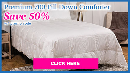 Premium 700 Fill Down Comforters